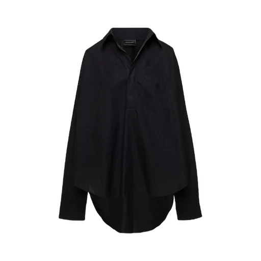Crinkle Cotton Poplin Shirt