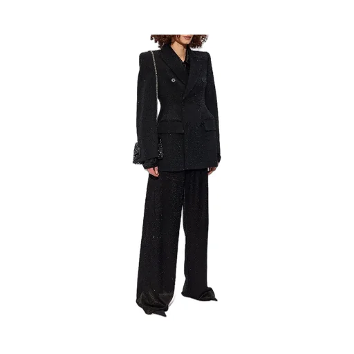 Rhinestone Decorated Jacket
