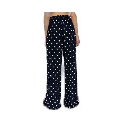 Banding Dot Pattern Pants
