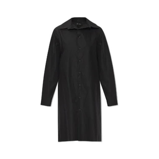 Cotton Shirt Midi Dress