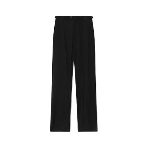 Straight Viscose Pants