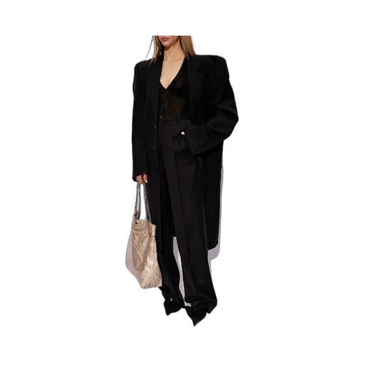 Straight Wool Pants