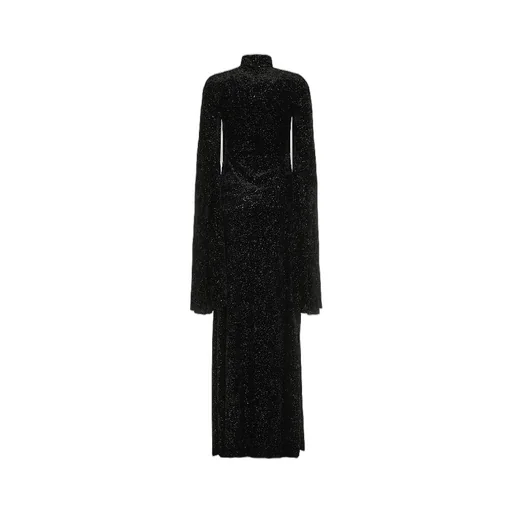 Glitter Velvet Maxi Dress