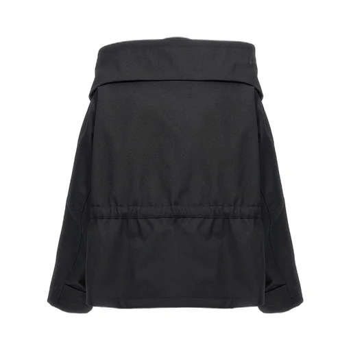 Oversized High-Neck Parka Jacket