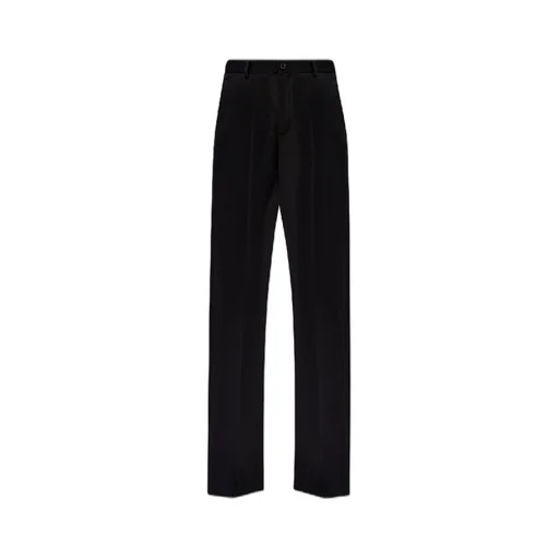 Straight Wool Pants