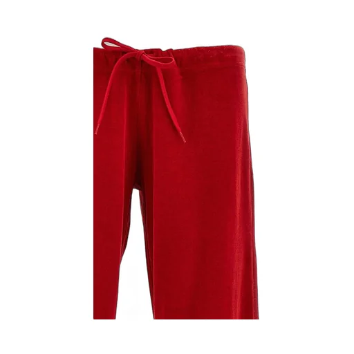 Drawstring Velvet Pants