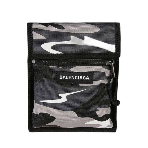 Camouflage Explorer Econyl Pouch Bag