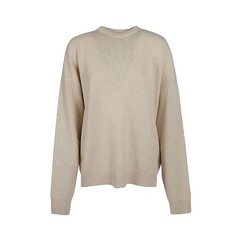 Back Logo Embroidered Cashmere Knit