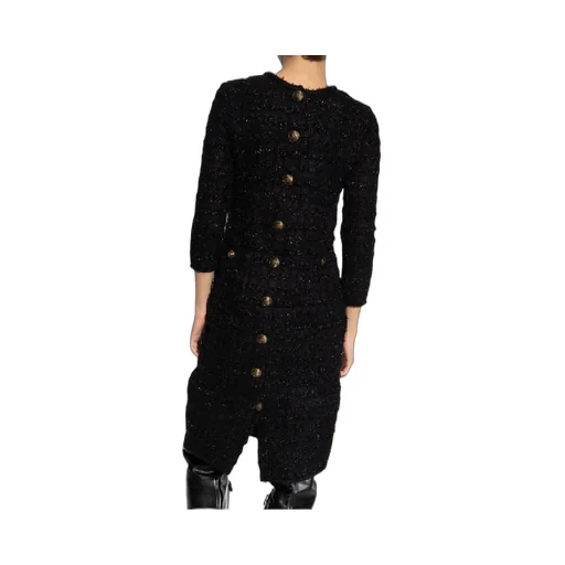 Front Bag Tweed Dress