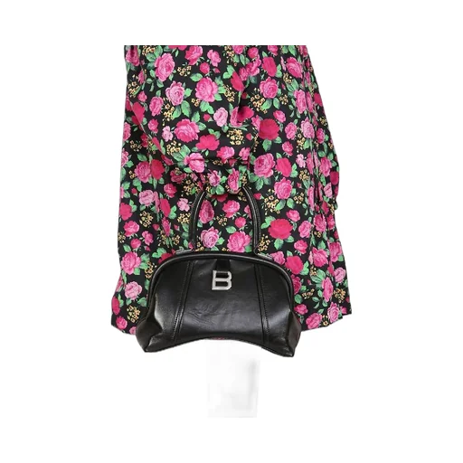 Floral Pattern Hooded Raincoat