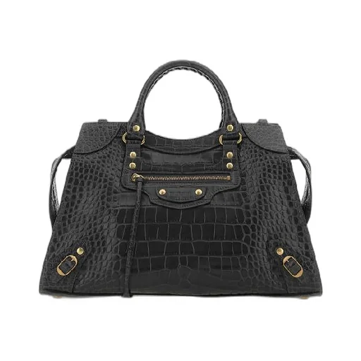 Crocker Embossed Neo Classic City Tote Bag
