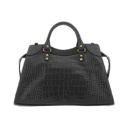 Crocker Embossed Neo Classic City Tote Bag