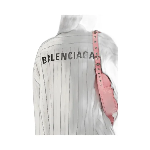 Back Logo Pinstripe Shirt
