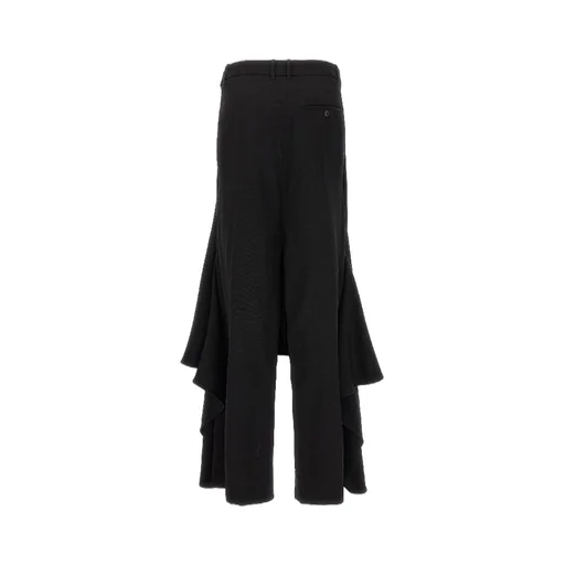 Godet Drape Midi Skirt