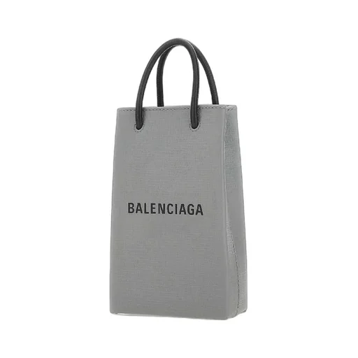 Textured Leather Mini Shoulder Tote Bag