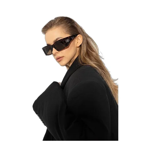 Hourglass Rectangle Havana Sunglasses