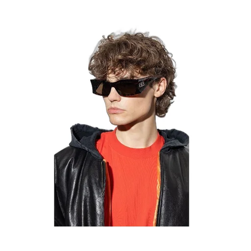 Hourglass Rectangle Havana Sunglasses