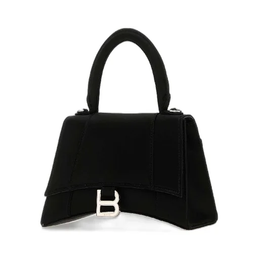 Hourglass Satin Small Tote Bag