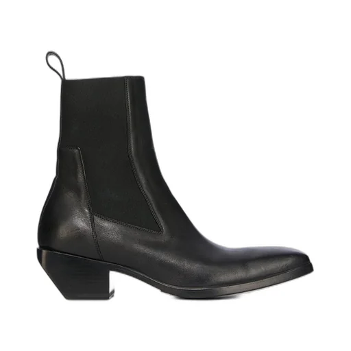 Heeled Sliver Boots