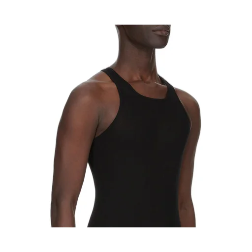 Basic Fine-Ribbed Tank Top