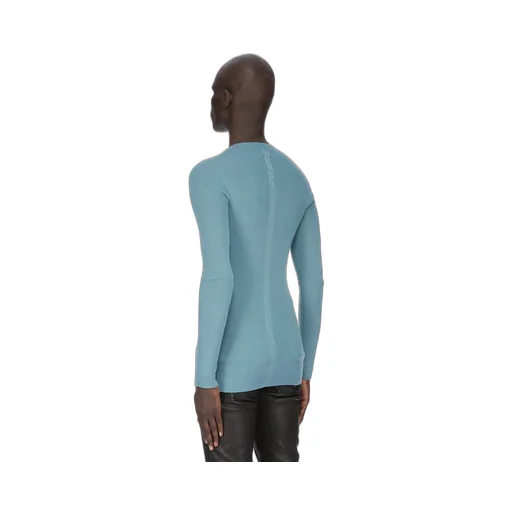 Ribbed Round Neck