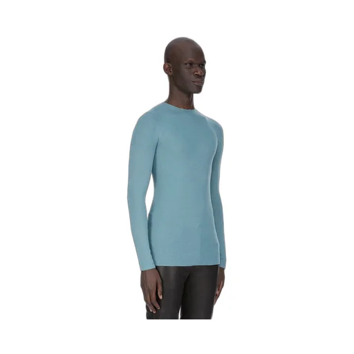 Ribbed Round Neck