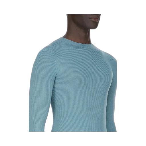 Ribbed Round Neck