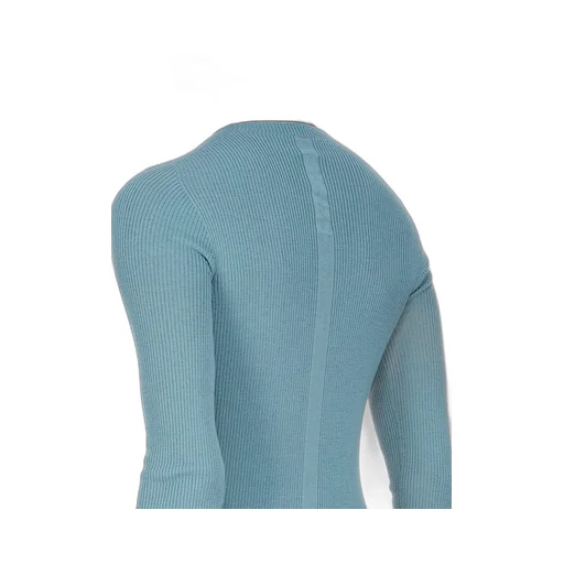 Ribbed Round Neck