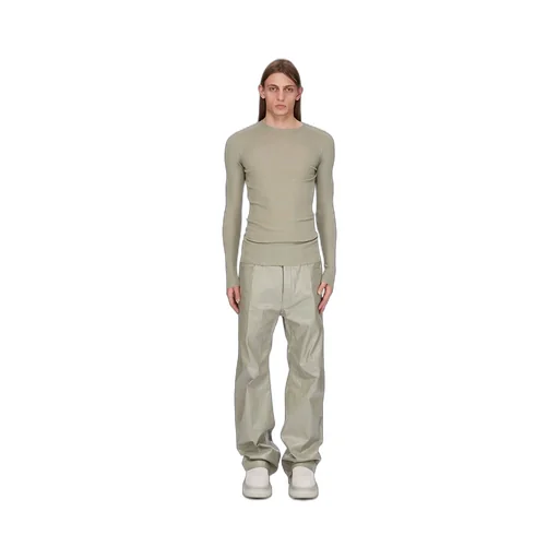 Ribbed Round Neck