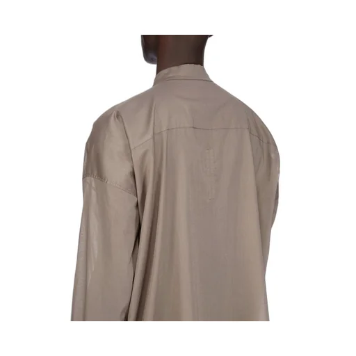 Oversized Snap Collar Faun Shirt