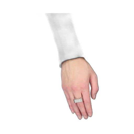 Cut Beveled Ring