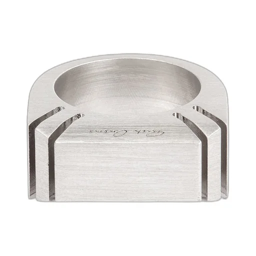 Cut Beveled Ring