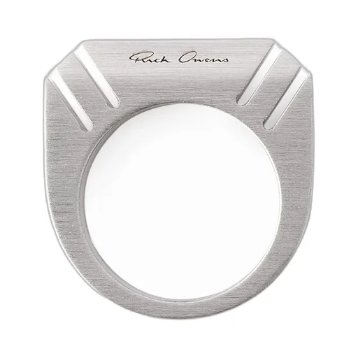 Cut Beveled Ring