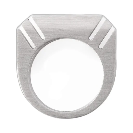 Cut Beveled Ring