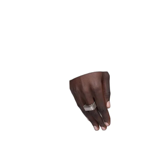 Cut Beveled Ring