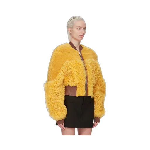Girdered Bomber Cropped