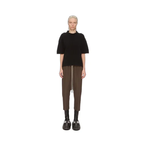 Drawstring Cropped
