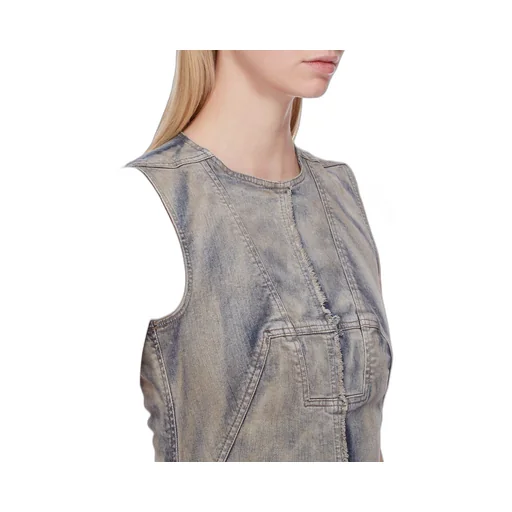 Splintered Denim Dress