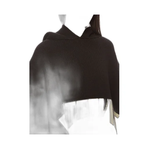 Runway Sl Hooded Poncho