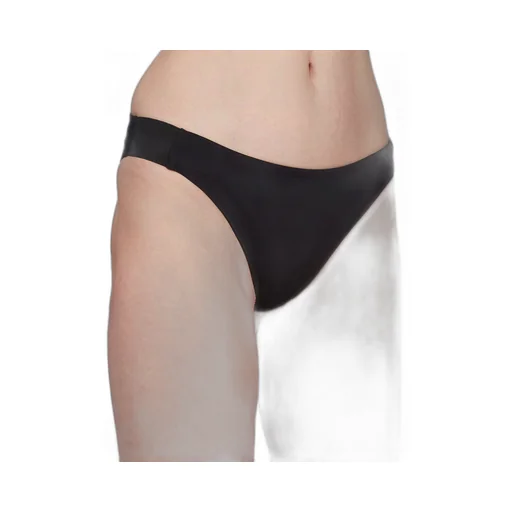 In Black Stretch Swim Jersey