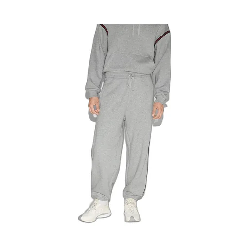 Cotton Jersey Jogging Pant With Web
