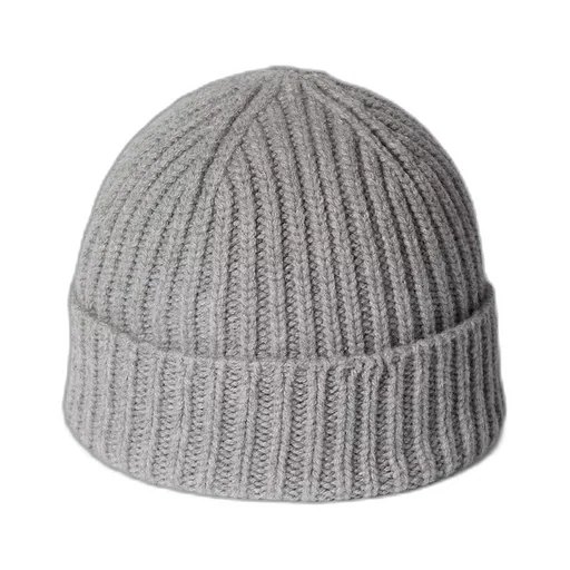 Wool Cashmere Hat With Double G