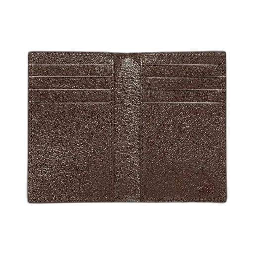 Brown Interior Gg Long Card Case