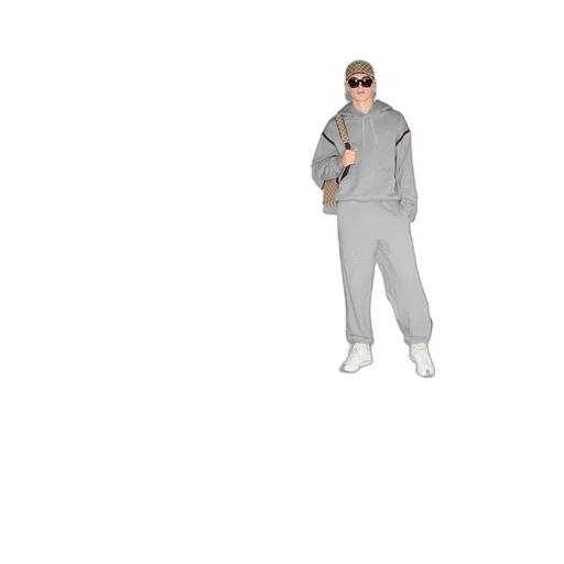Cotton Jersey Jogging Pant With Web