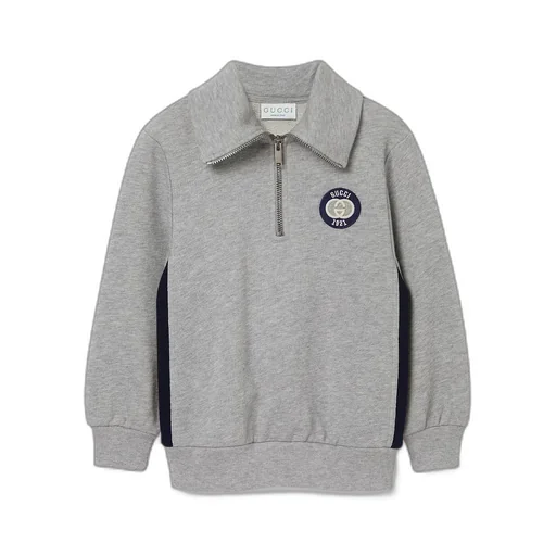 Children's Embroidered Cotton Sweatshirt
