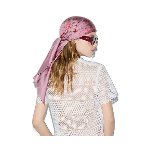 Printed Silk Carré