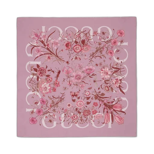Printed Silk Carré
