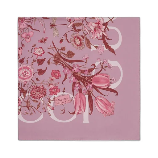 Printed Silk Carré