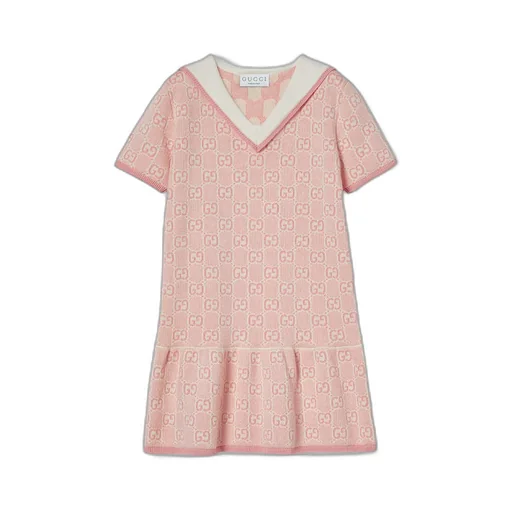 Children's Gg Cotton Dress