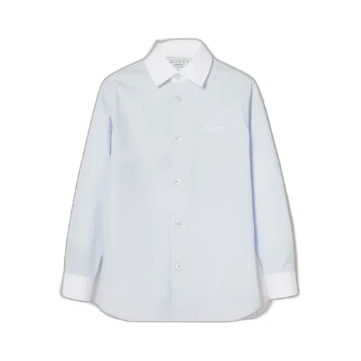 Children's Embroidered Cotton Shirt